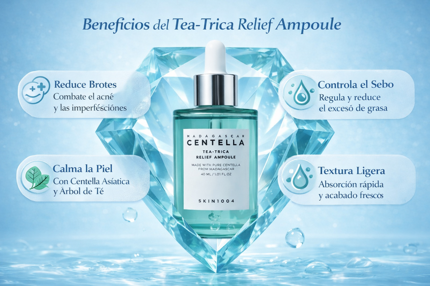 Centella Madagascar Tea-Trica Relief Ampoule 30ml
