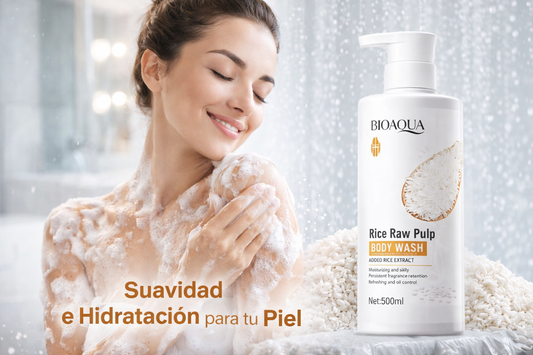 BIOAQUA Gel Baño De Arroz
