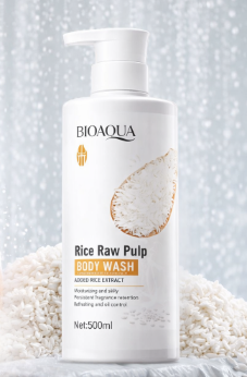 BIOAQUA Gel Baño De Arroz