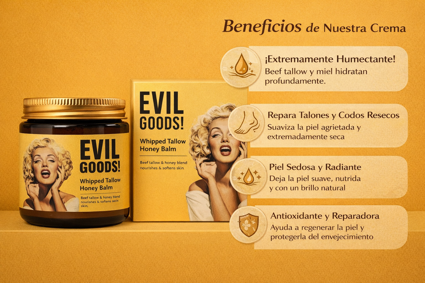 Sebo de Res Evil Goods 60 ml